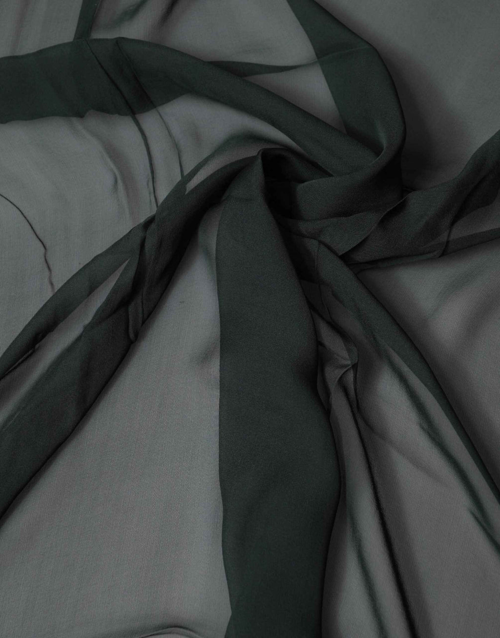 Dolce & Gabbana Dark Green Stole Silk Neck Wrap Shawl  Scarf