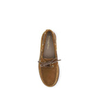 Gianvito Rossi Brown Calf Leather Bos Taurus Slip-On Loafers