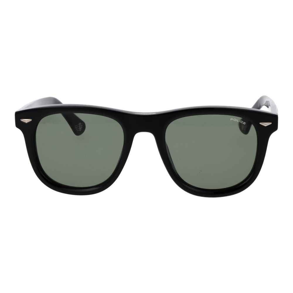 Police Black Cellulose Acetate Sunglasses