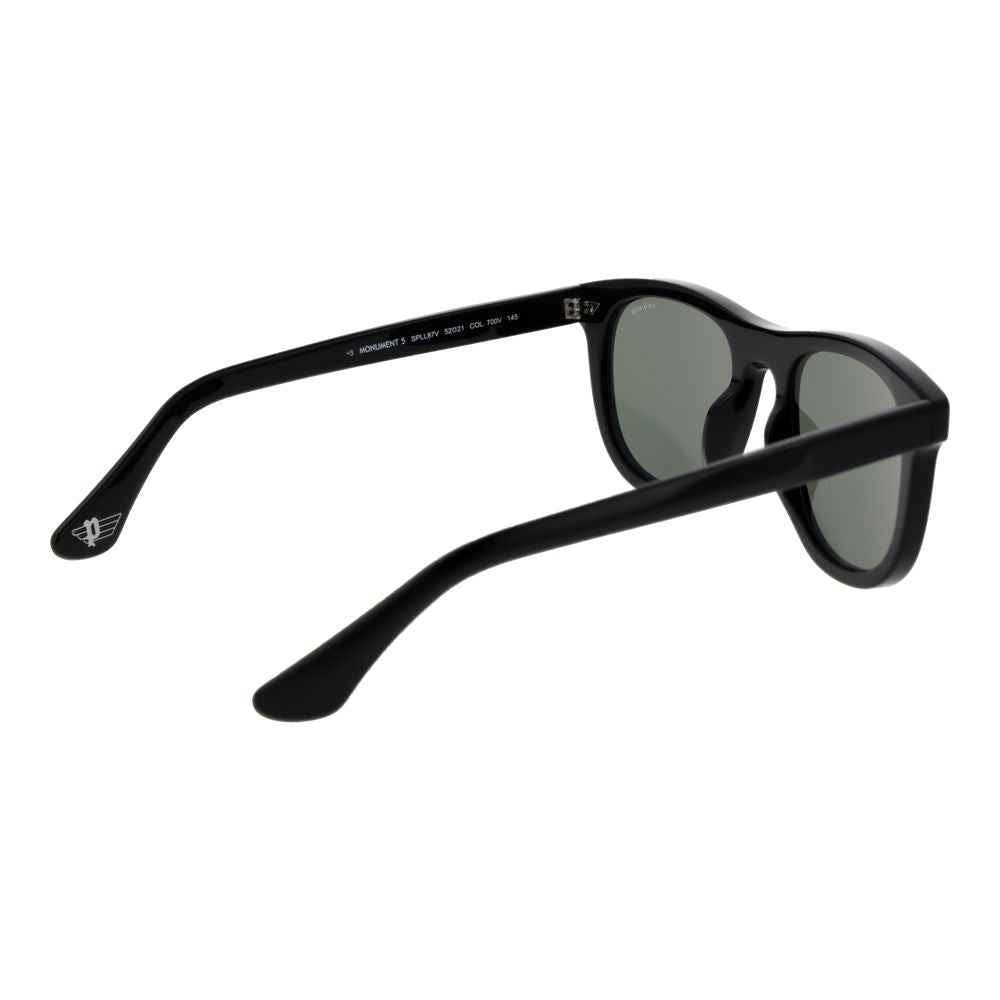 Police Black Cellulose Acetate Sunglasses