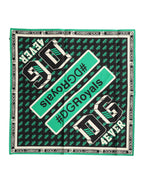 Dolce & Gabbana Multicolor #DGRoyals Square Foulard 50.5cm x 50cm Scarf
