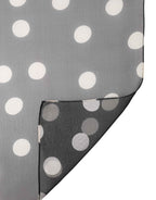 Dolce & Gabbana Black Polka Dot Silk Neck Wrap Shawl 205cm x 137cm Scarf