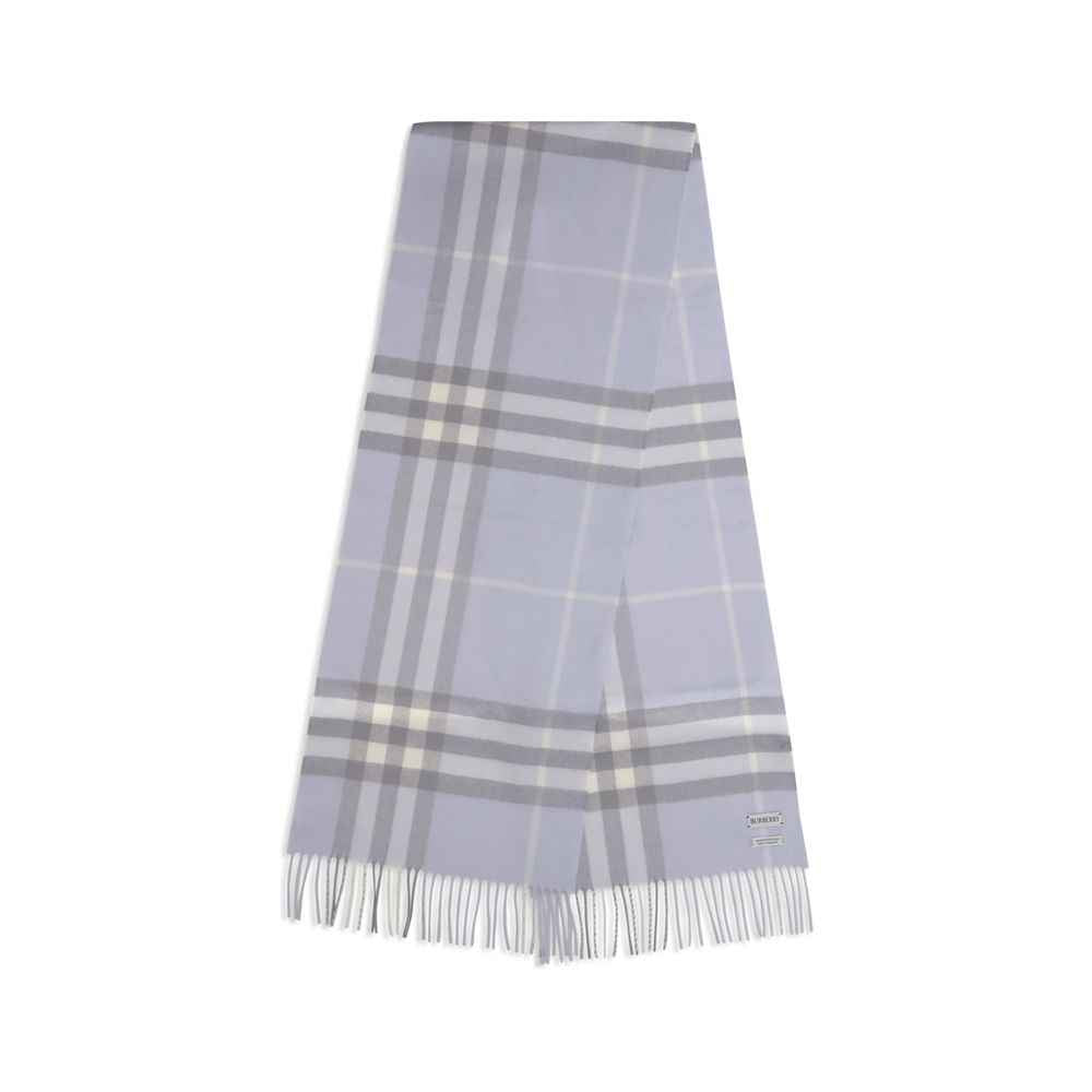 Burberry Light Blue Cashmere Scarf