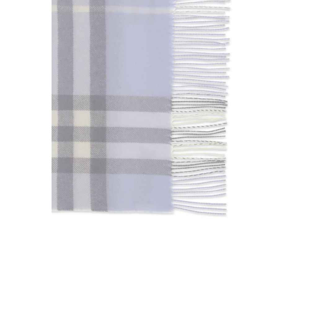Burberry Light Blue Cashmere Scarf