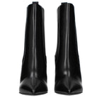 Valentino Garavani Black Leather Ankle Boots