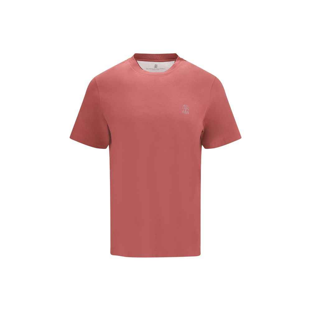 Brunello Cucinelli Multicolor Cotton Long Sleeve T-Shirt
