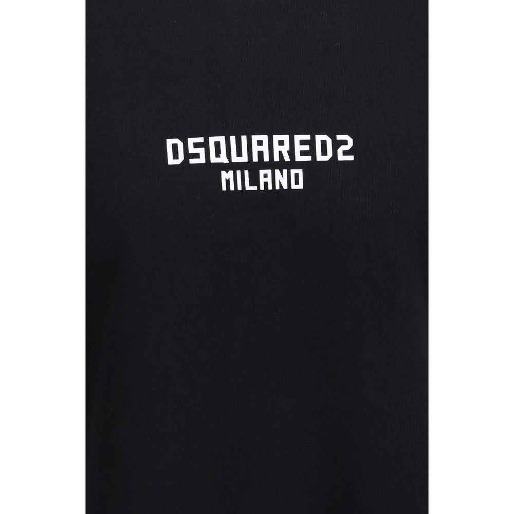 Dsquared² Black Cotton T-Shirt