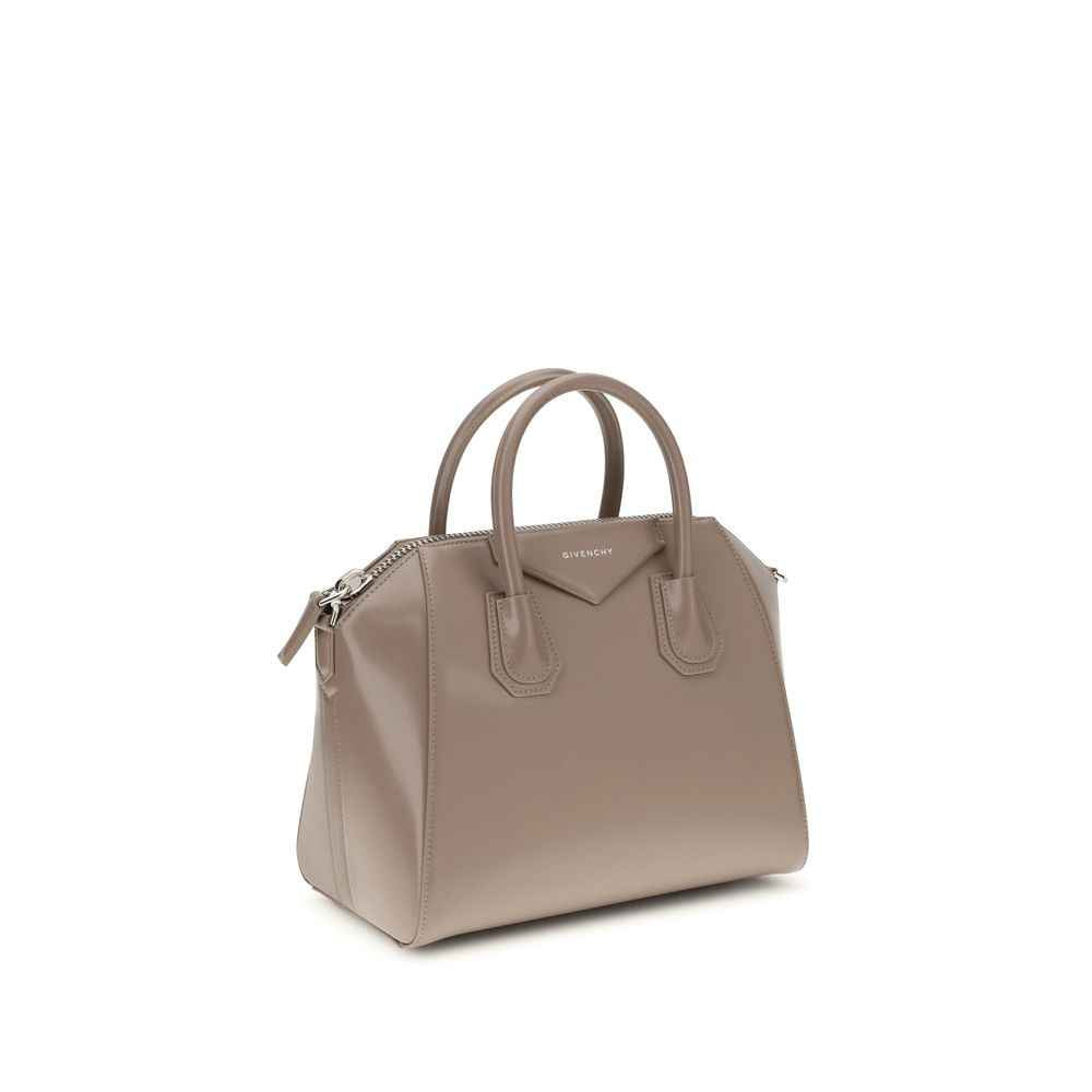 Givenchy Gray Calf Leather Bos Taurus Shoulder Bag