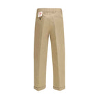 Golden Goose Bicolor Cotton Chino Pants