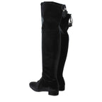 Prada Black Velvet Over The Knee