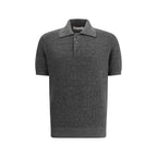 Brunello Cucinelli Gray Cotton Sweatshirt