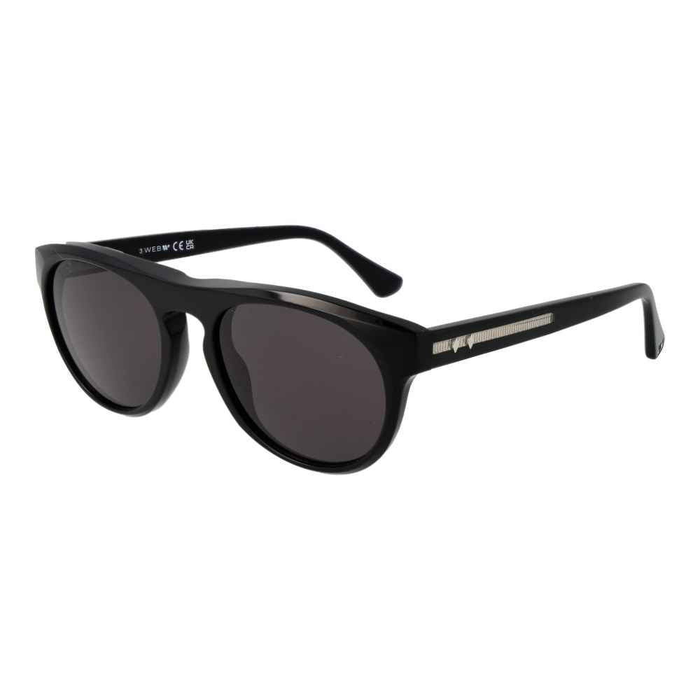 Web Black Acetate Sunglasses