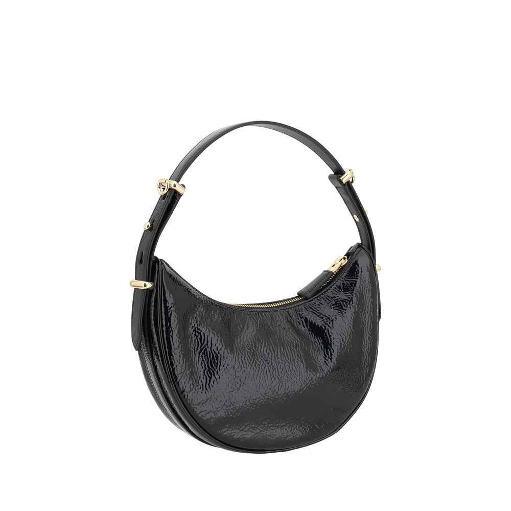 Prada Black Calf Leather Bos Taurus Shoulder Bag