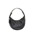 Prada Black Calf Leather Bos Taurus Shoulder Bag