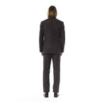 BYBLOS Brown Cotton Two-Piece Suit
