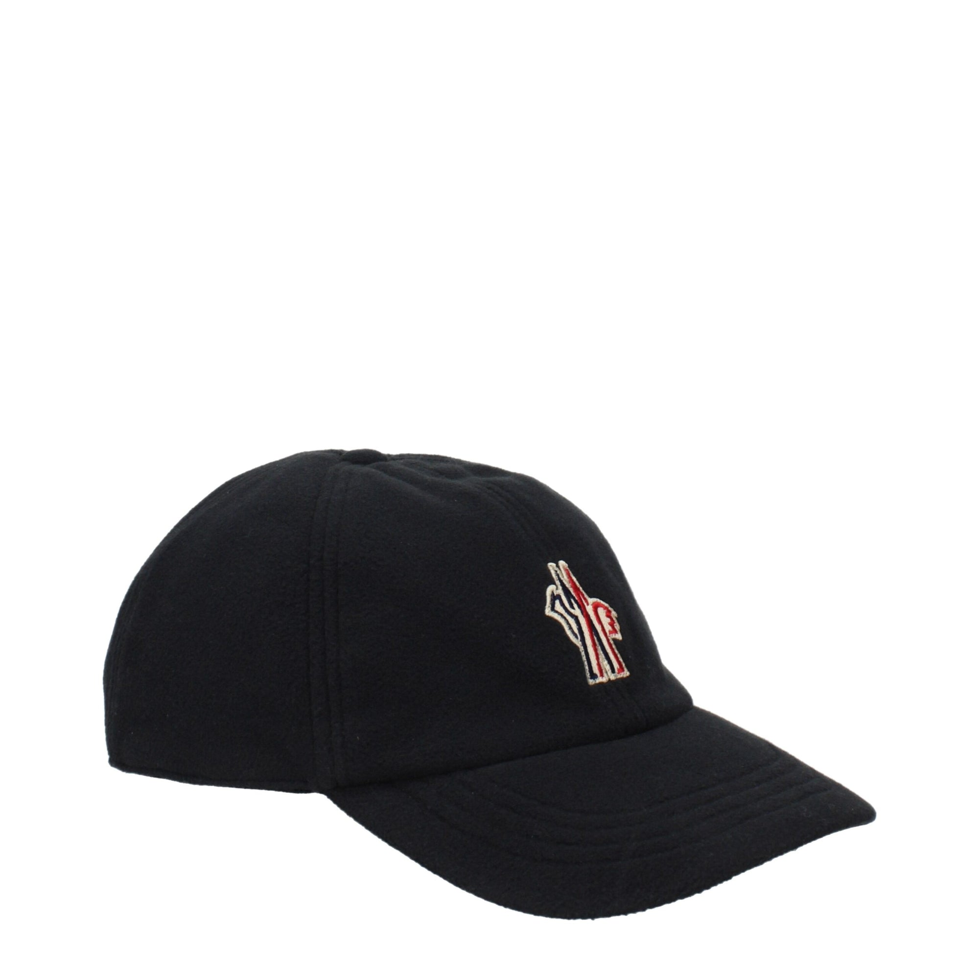 Moncler Black Polyester Cap (Baseball Hat)
