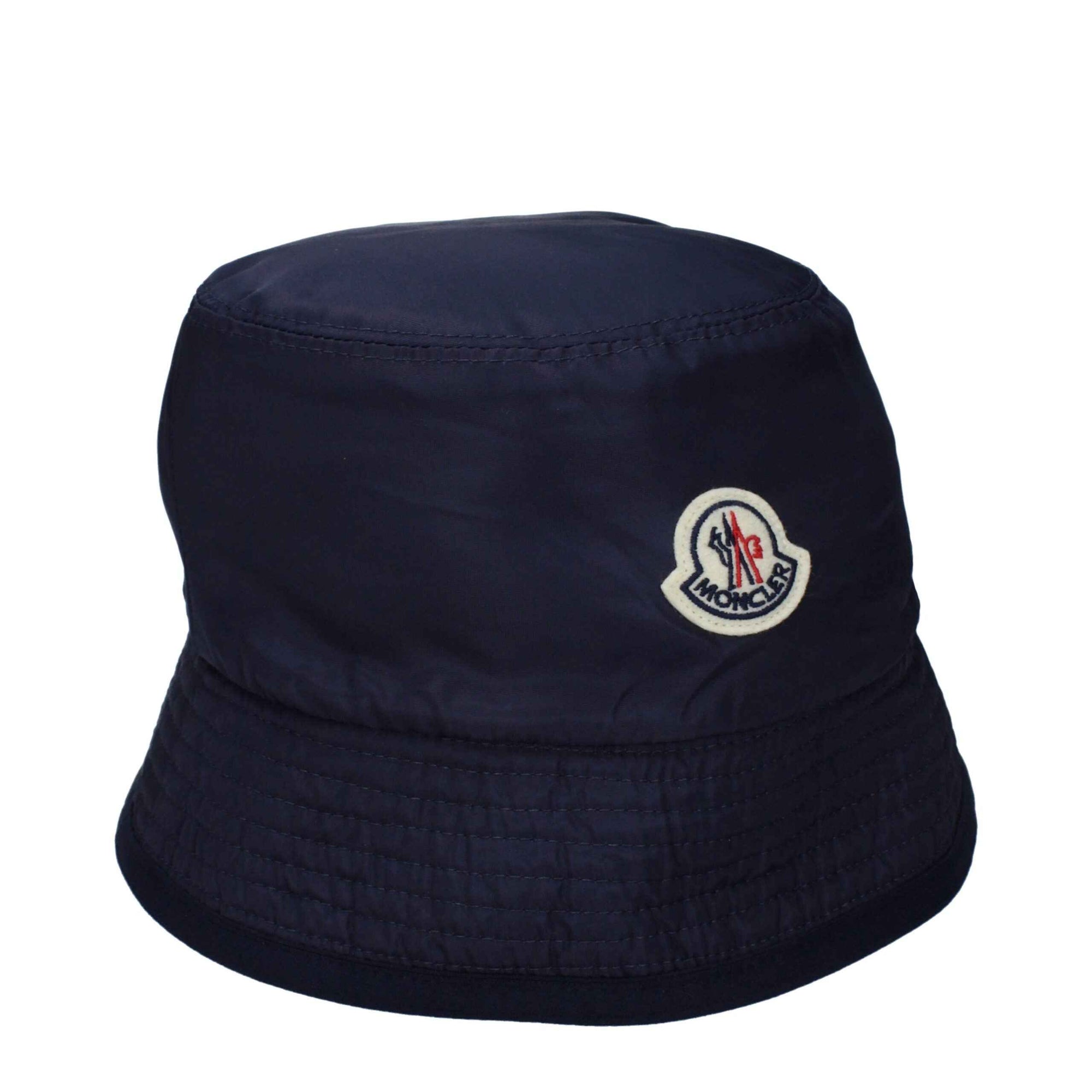 Moncler Blue Wool Bucket Hat