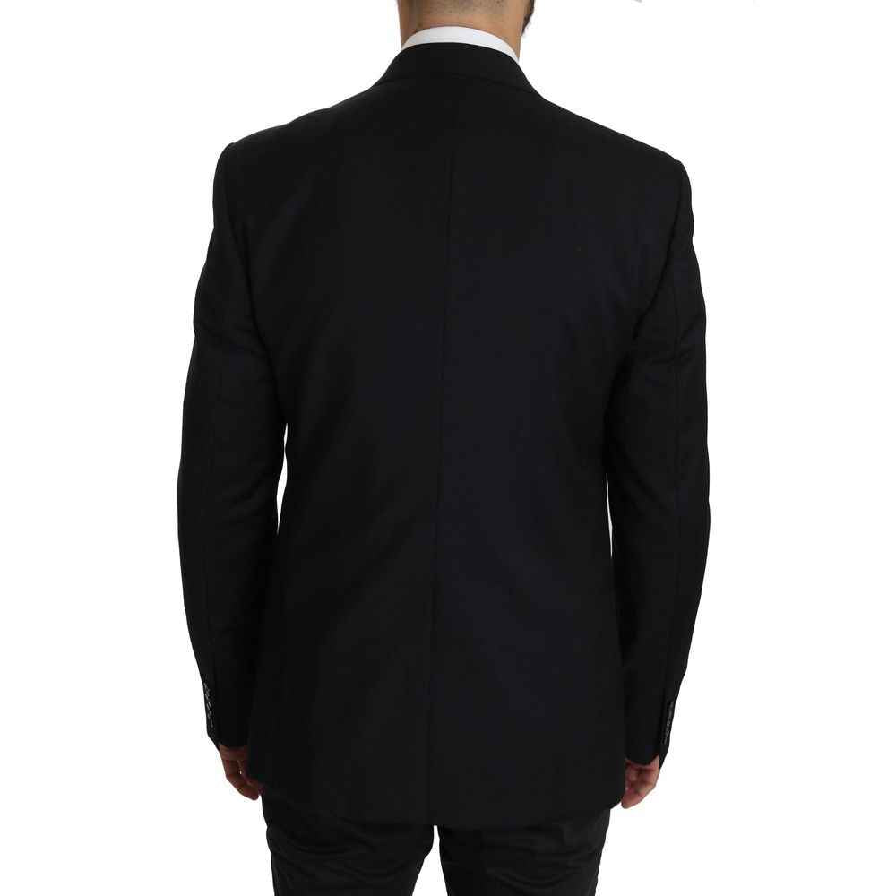 Dolce & Gabbana Blue Viscose Two-Piece Suit