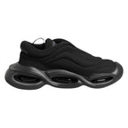 Dolce & Gabbana Black Slip On Low Top Wave Sneakers Shoes