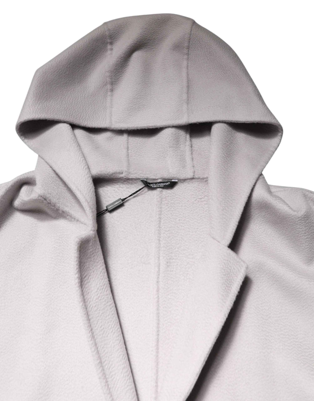 Dolce & Gabbana Off White Belted Long Trench Coat Men Jacket