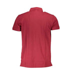 Cavalli Class Multicolor Cotton Polo Shirt