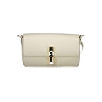 Furla Bianco Pelle Women Handbag