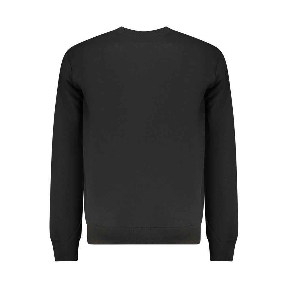 Fila Black Organic Cotton Men Sweatshirt