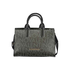 Mario Valentino Black Polyurethane Women Handbag