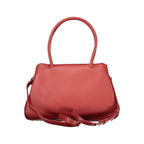 Mario Valentino Rosso Polyurethane Women's Handbag
