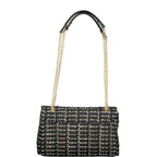 Mario Valentino Nero Polyurethane Women Shoulder Bag