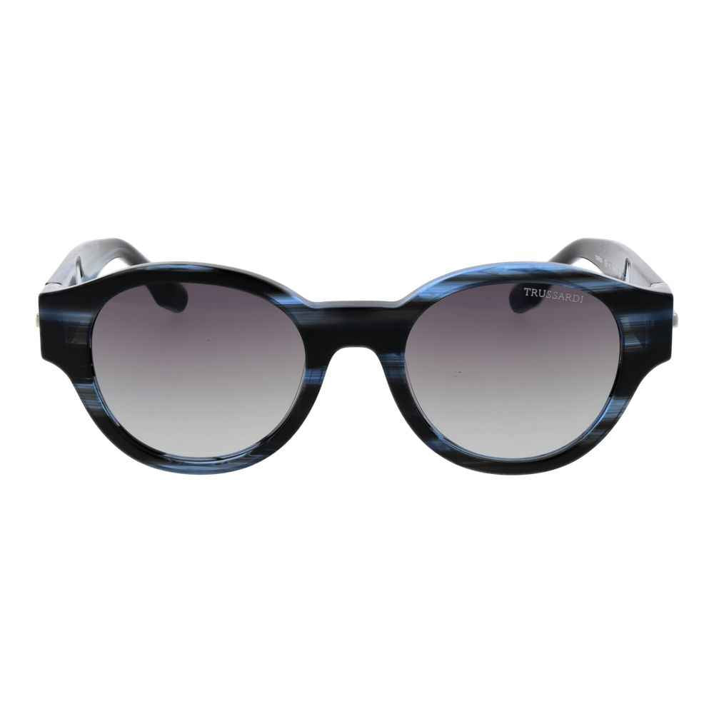 Trussardi Black Acetate Sunglasses