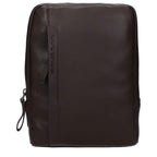 Piquadro Brown Leather Crossbody Bag