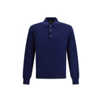 Tom Ford Blue Cotton Polo Shirt
