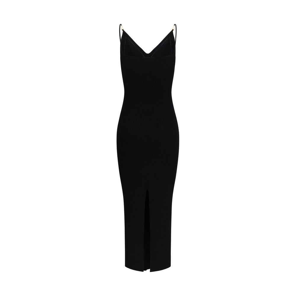Versace Black Viscose Casual Dress